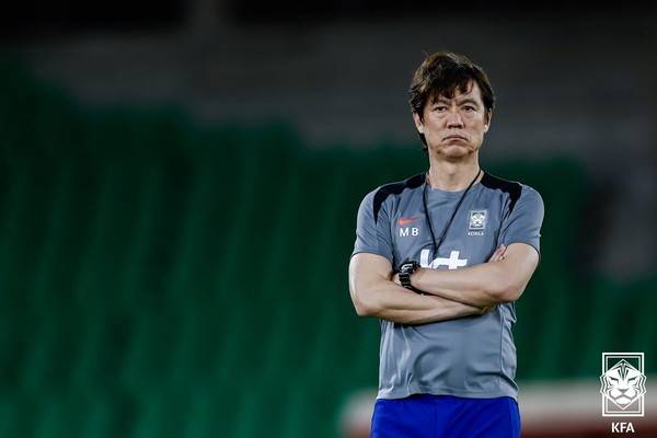 홍명보 남자 축구대표팀 감독. 대한축구협회 제공