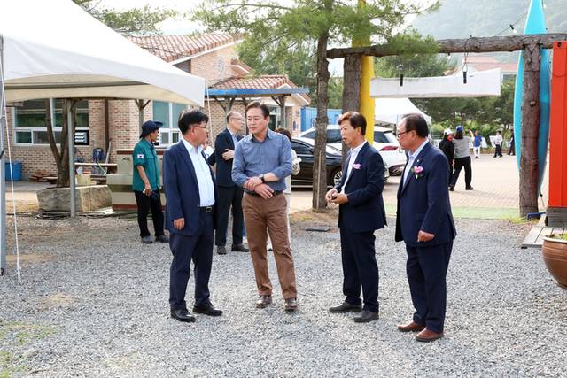 ▲ 제2회 홍천 황금보리축제가 지난 7일 보리울 권역센터에서 개최됐다.