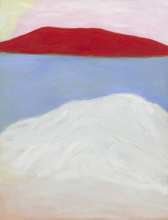 윤종숙 작 ‘마운틴’(2025, 캔버스에 유화물감, 170x130㎝). 리안갤러리 제공