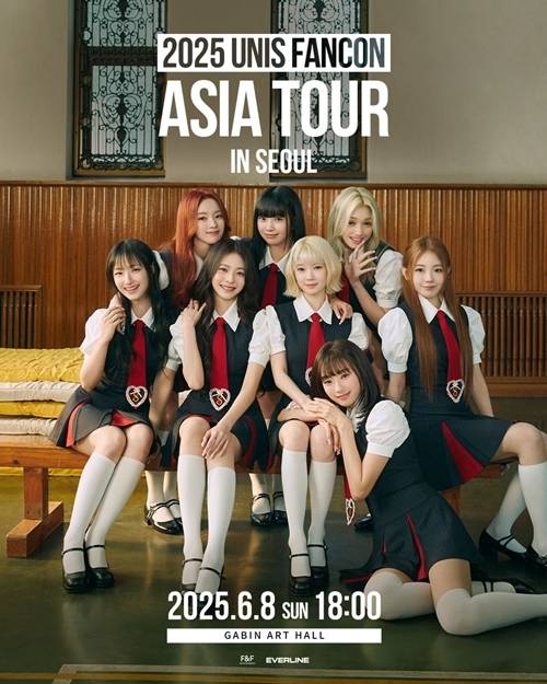 그룹 유니스(UNIS)가 서울에서 첫 팬콘 아시아 투어 포문을 연다.