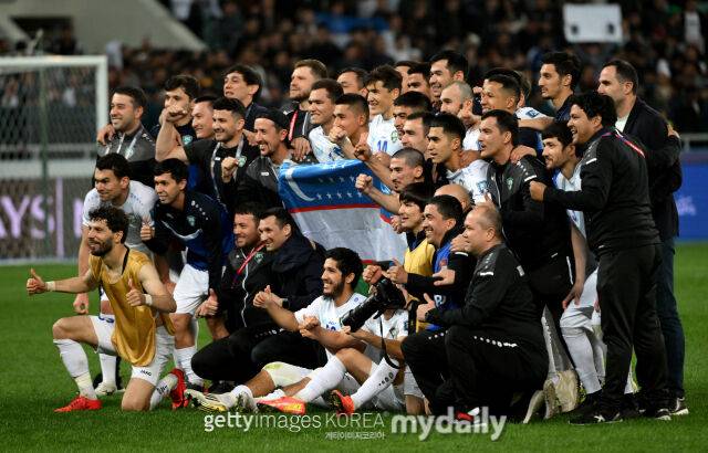 우즈베키스탄 대표팀/게티이미지코리아