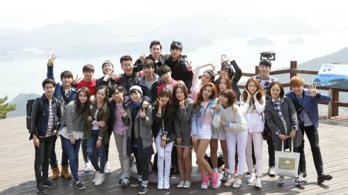 드라마에서 연출된 수학여행 단체사진 [KBS 후아유-학교2015]