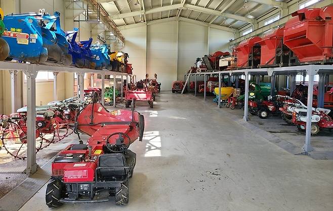 [괴산=뉴시스] 농기계임대사업소. (사진=괴산군 제공) photo@newsis.com *재판매 및 DB 금지