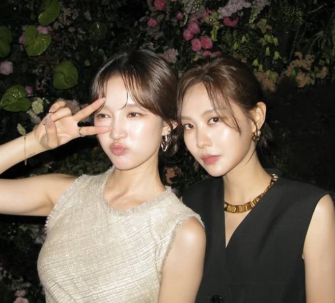 민 결혼식에 참석한 페이·지아 사진출처 : 인스타그램