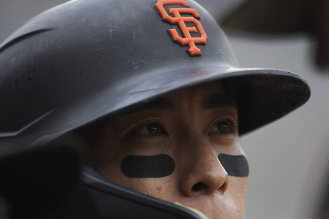 샌프란시스코 이정후는 뛰어난 공격 능력을 앞세워 팀의 순위 경쟁에 활력을 불어넣고 있다. 문제는 팀의 침체한 1루수 부문이다.|AP뉴시스