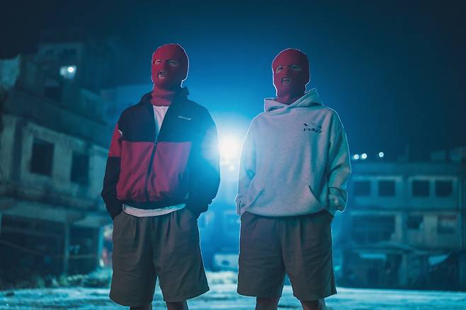 웨이브 오리지널 드라마 ‘ONE:하이스쿨 히어로즈’ 한 장면. 사진 웨이브