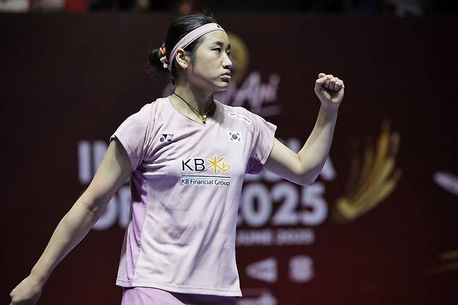 안세영.   자카르타 | AFP연합뉴스