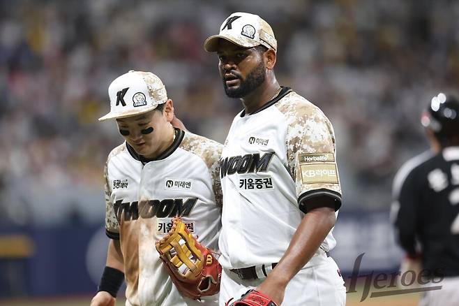 ▲ 키움이 에이스를 찾았다. 라울 알칸타라가 KBO리그 복귀 후 2경기에서 모두 승리를 챙겼다. 7일 LG전에서는 8이닝 1실점으로 상대 타선을 압도했다. ⓒ 키움 히어로즈