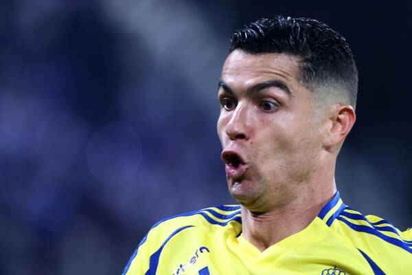 ▲ 크리스티아누 호날두는 이번 달 말로 사우디아라비아 알 나스르와 계약이 종료된다. ⓒ연합뉴스/AFP