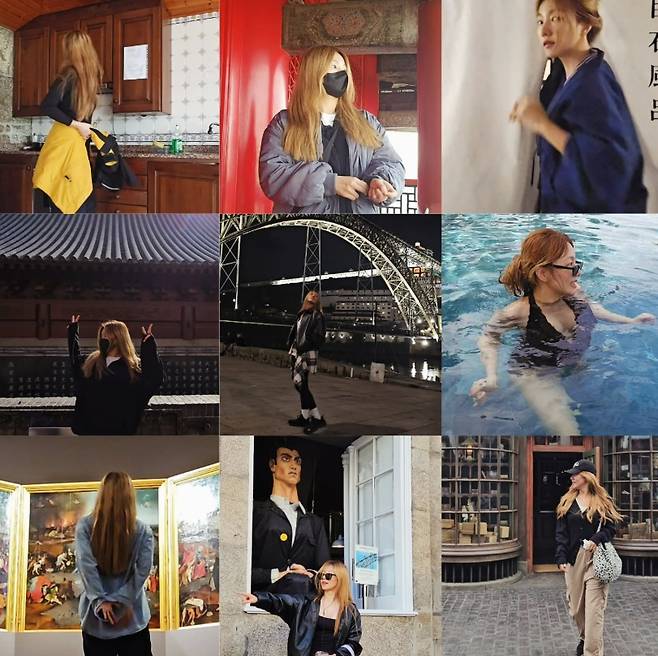 /사진=이채영 SNS