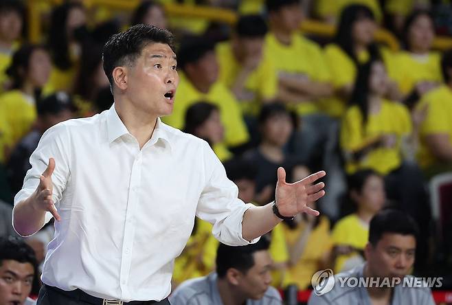 조상현 창원 LG 감독 [연합뉴스 자료사진. 재판매 및 DB 금지