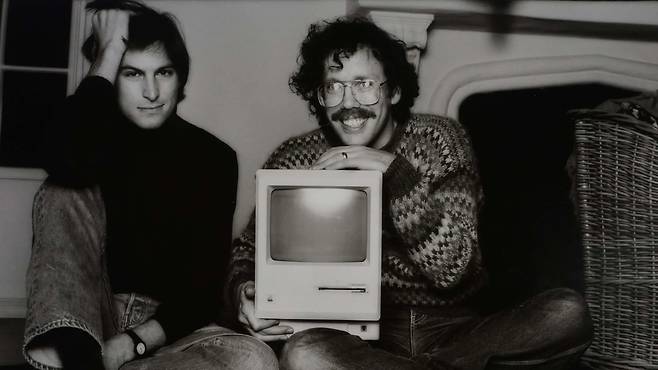 스티브 잡스(왼쪽)과 빌 앳킨슨 [빌 앳킨슨 포토그래피 홈페이지 캡처. 재판매 및 DB 금지]