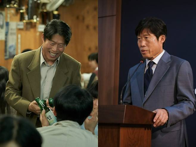 '소주전쟁'(왼쪽), '야당'(오른쪽) 스틸. / 사진제공=쇼박스, 플러스엠 엔터테인먼트