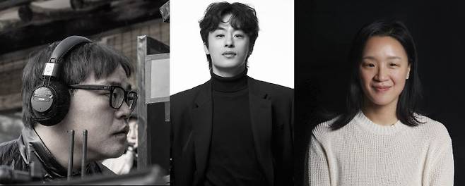 (왼쪽부터)이종필 감독, 구교환, 윤가은 감독.