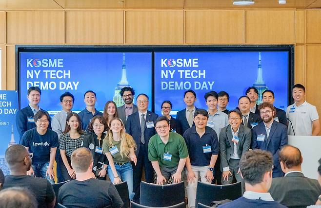 중진공이 미국 뉴욕에서 투자유치 상담회를 진행했다(중진공 제공)