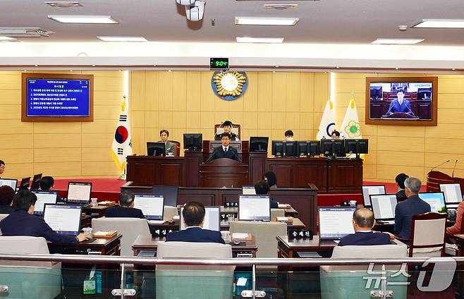 광양시의회 본회의장