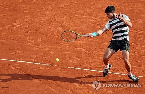 카를로스 알카라스. ⓒ연합뉴스 AFP