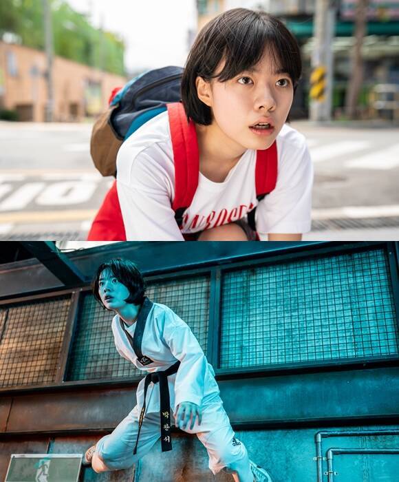 이재인은 심장을 이식받고 괴력의 초능력이 생긴 완서 역을 맡아 극을 이끈다. /NEW