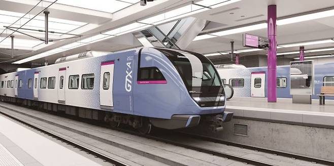 GTX-A 열차. 고양특례시 제공