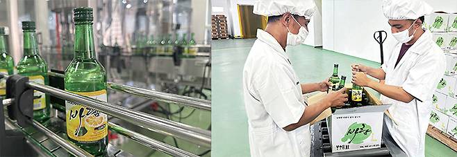 인도네시아 동부자바주 대표 도시인 말랑에 있는 바람소주 공장. 연간 50만 병의 소주를 생산하는 곳으로, 대선주조와 무학 출신인 옥점조 공장장이 한국의 희석식 소주 제조 공정을 고스란히 재현했다. /바람소주