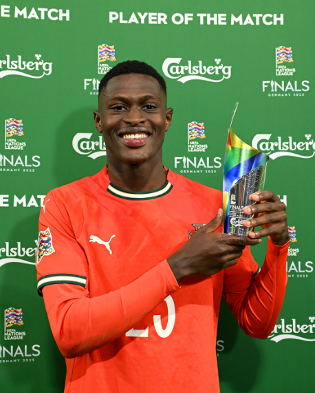 누누 멘데스(포르투갈). 유럽축구연맹 네이션스리그 X 캡처