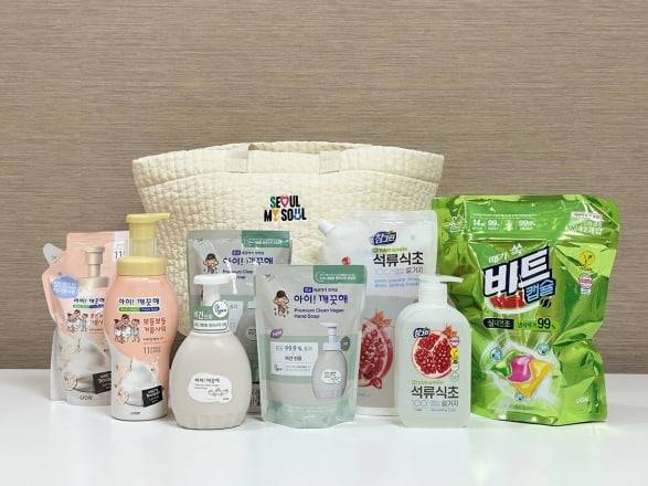 다둥이 출산 축하물품들.  /사진=서울시