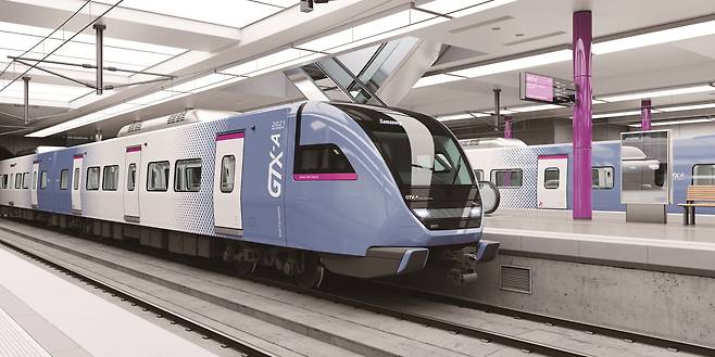 GTX-A 열차. 고양시 제공