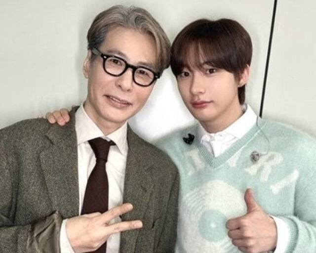 윤상이 아들 앤톤의 가수 데뷔를 막을 수 없었다고 밝혔다. / 라이즈 소셜미디어 캡처