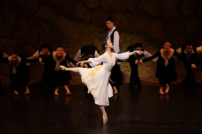 롤랑 쁘띠 안무의 ‘아를르의 여인’에 출연한 김주원 [본인 제공]