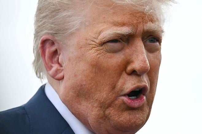 도널드 트럼프 미국 대통령 [AFP]