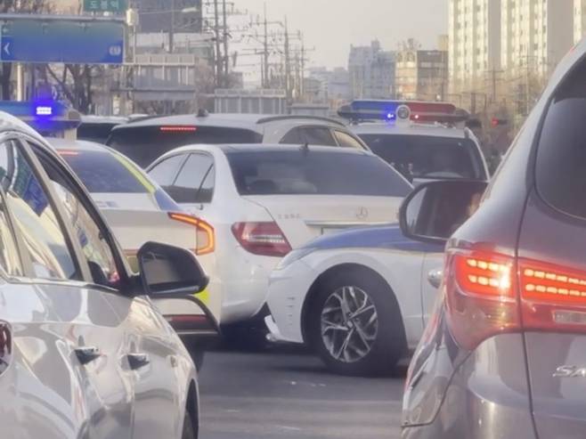 도봉역 벤츠 난동 사건 시청자 제공