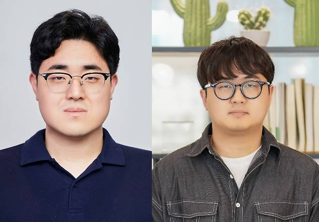 백승렬 교수(왼쪽부터), 온정완 연구원. UNIST 제공