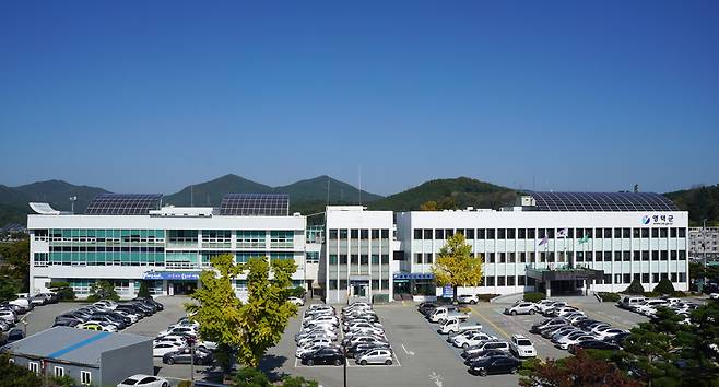 영덕군청 전경. 영덕군 제공