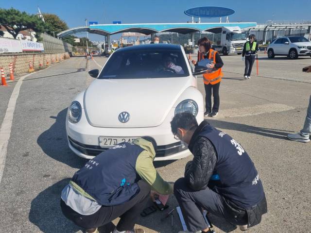 과거 톨게이트 합동단속 사진. 사진제공=서울시
