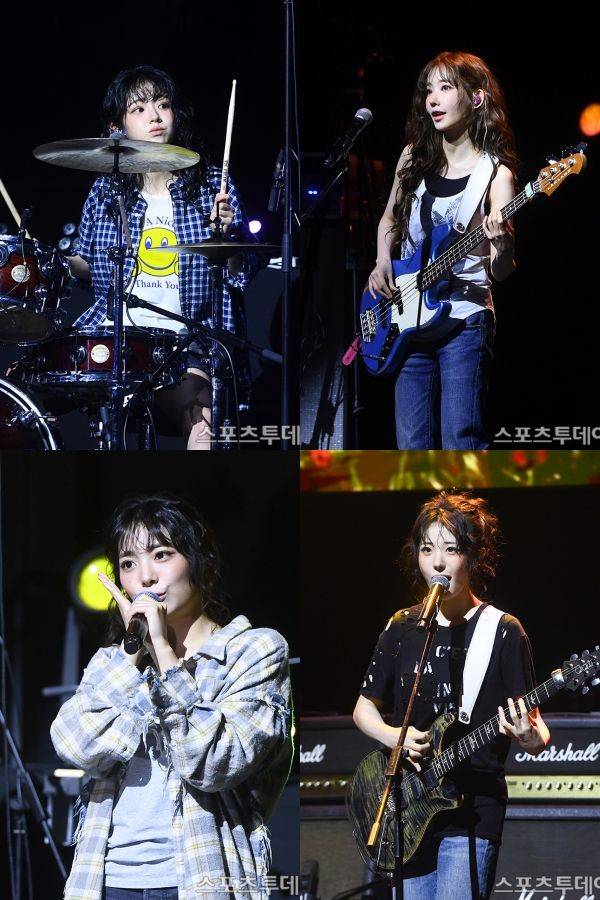 QWER 쵸단, 마젠타, 시연, 히나 / 사진=팽현준 기자