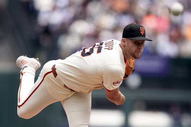 ▲ 샌프란시스코 선발투수 랜던 루프 ⓒ연합뉴스