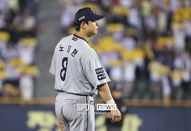 ▲ 최근 극심한 타격 부진에 빠진 노시환은 반등이 절실한 시점이다 ⓒ곽혜미 기자