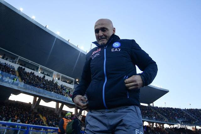 나폴리 시절 루치아노 스팔레티 감독. /AFPBBNews=뉴스1