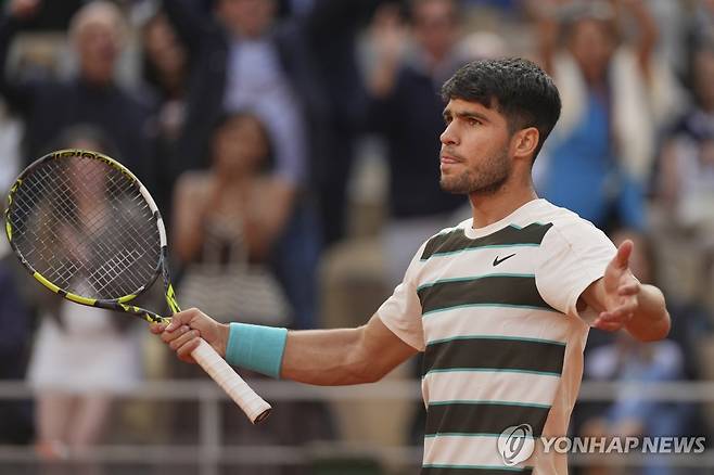 카를로스 알카라스 [AP=연합뉴스]