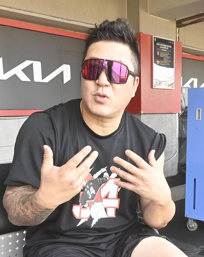 KIA 타이거즈 최형우 선수. /사진=조영권 인턴 기자