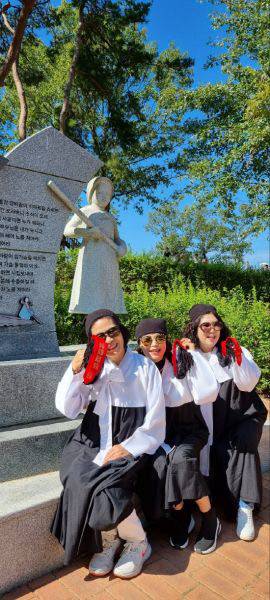 뱃사공 재현 장면