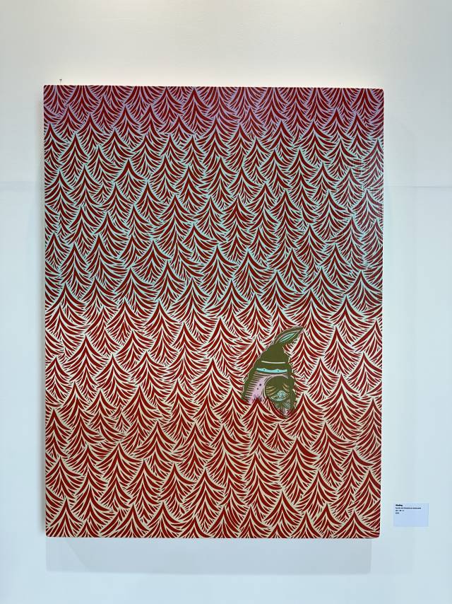 토마스 캠벨의 'Wading'(2025). 김은영 기자