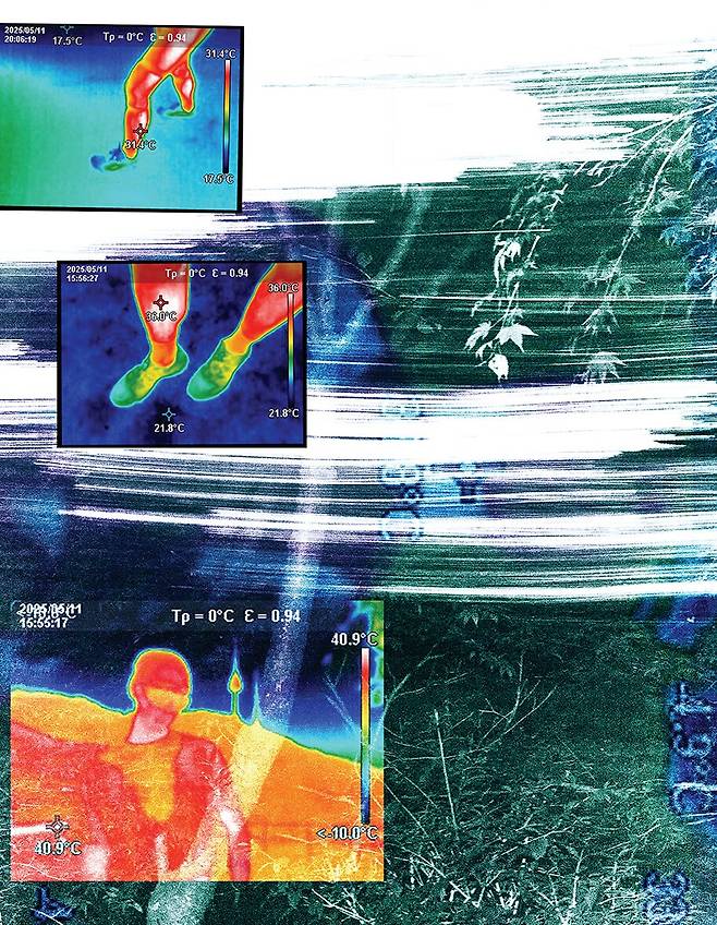 펀칭 디테일 티셔츠 가격미정 새티스파이, 레깅스 쇼츠 13만원·비니 7만원·양말 가격미정·스니커즈 25만원 모두 살로몬, 고글 선글라스 33만7000원 오클리 by 에실로룩소티카 제품.