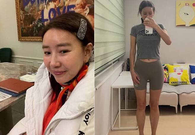 혼성그룹 잼 출신 윤현숙이 갑상선기능저하증 투병 소식을 전했다. [사진=SNS]