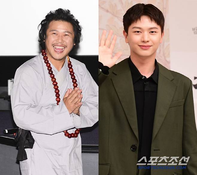 육중완(왼쪽), 육성재. 스포츠조선DB