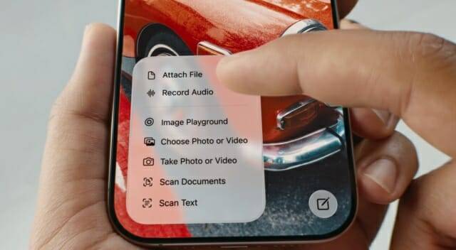 iOS 26에 새롭게 적용되는 리퀴드 글래스 디자인 (사진=애플)