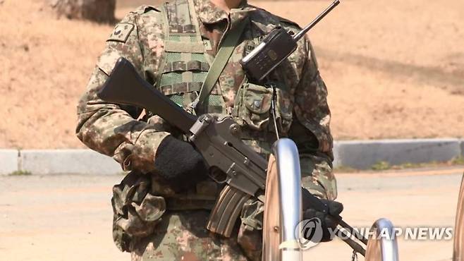 K-2 소총으로 무장한 군인. 연합뉴스