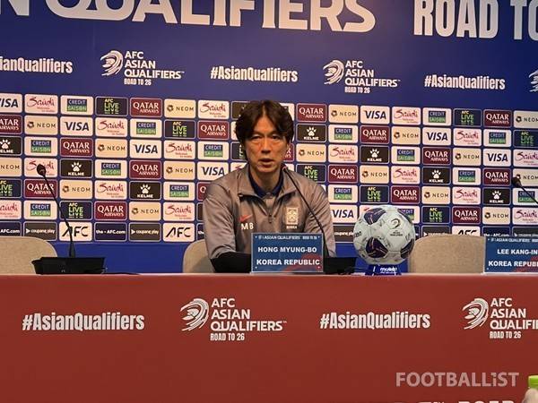 홍명보 남자 축구대표팀 감독. 김희준 기자