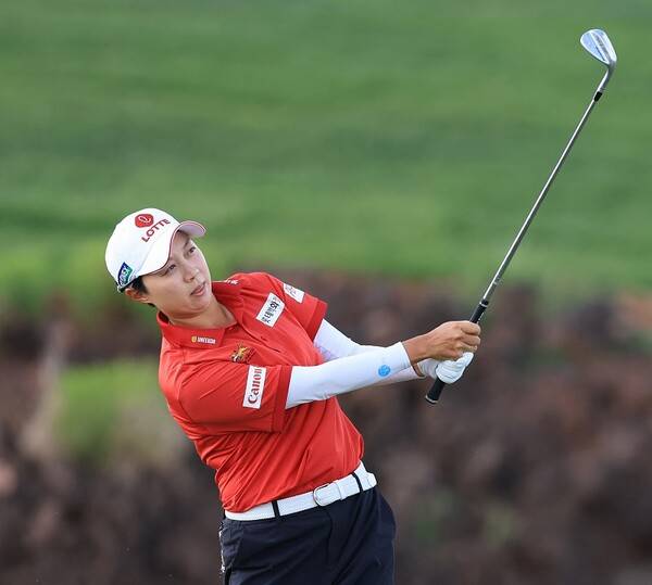 2025년 일본여자프로골프(JLPGA) 투어에 요넥스 레이디스 골프토너먼트에 출전한 김효주 프로. 사진제공=ⓒAFPBBNews = News1