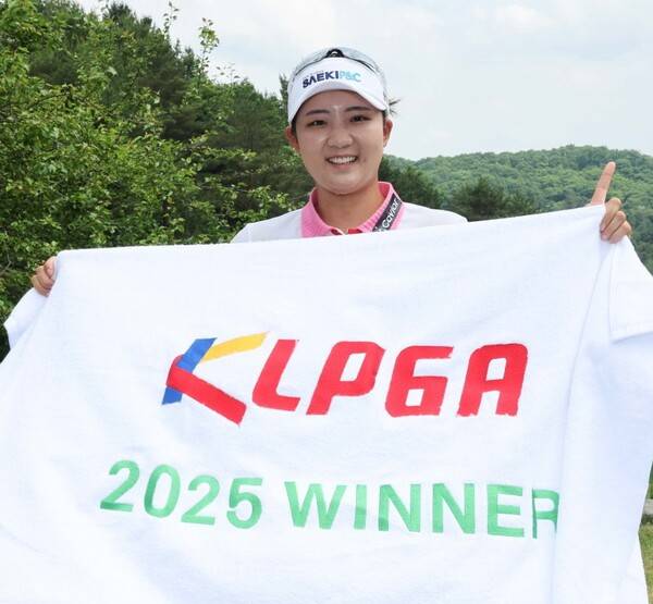 한국여자프로골프(KLPGA) 2부투어인 KLPGA 2025 휘닉스CC 드림투어 7차전 우승을 차지한 황유나 프로. 사진제공=KLPGA